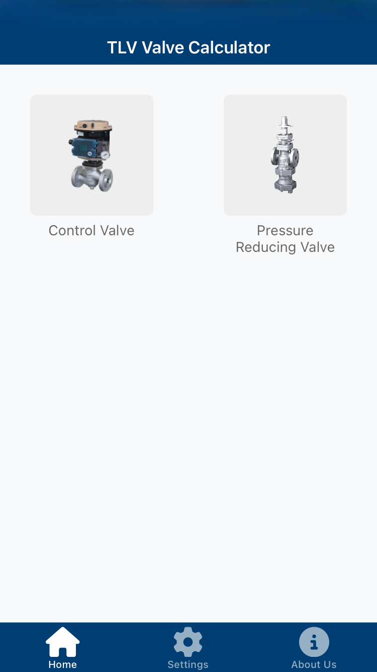 TLV Valve Calculator for steam valve selection
