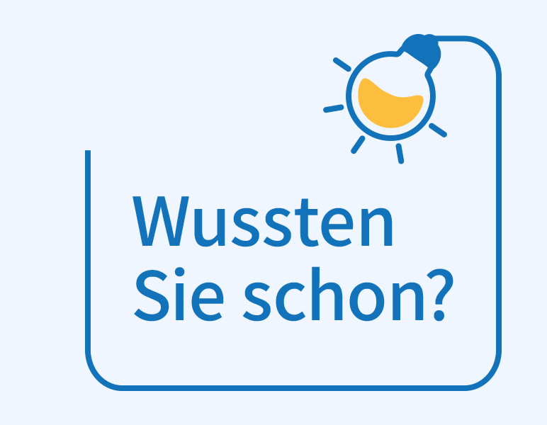 Wussten Sie schon?