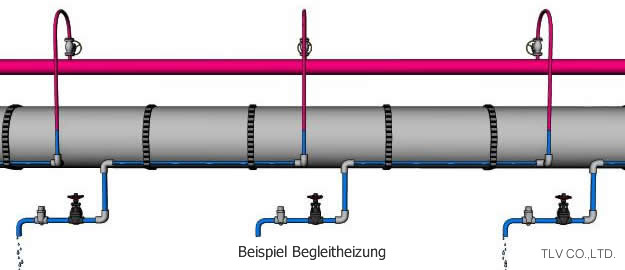 Examples of thermal tracing applications