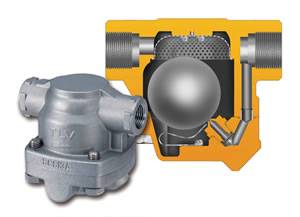 Free Float steam traps for main lines