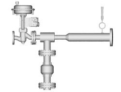 空気式制御弁CV10-M2を使用したスチームコンプレッサーユニット
