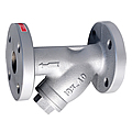 Strainer on condensate inlet side