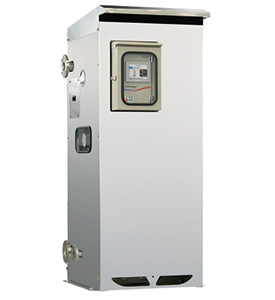 蒸気式温水製造ユニット（高機能タイプ）：屋外仕様（オプション）