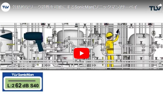 エア・ガスリーク診断　SonicManサーベイ