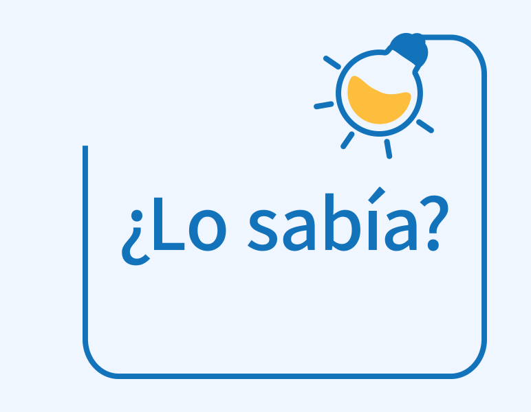 ¿Lo sabía?