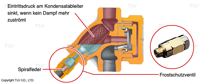 Automatisches Frostschutzventil