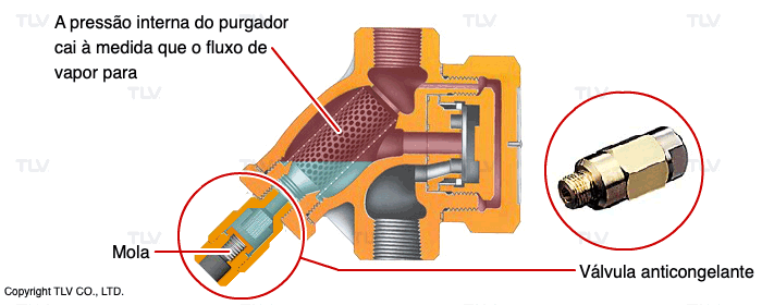 Válvulas anticongelantes automáticas