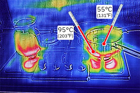 Thermographic photo