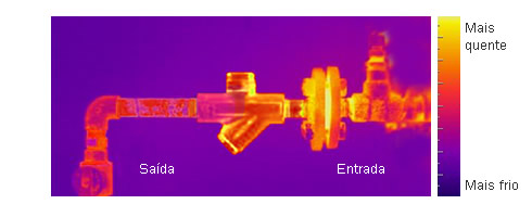 Imagem termográfica - Exemplo 1