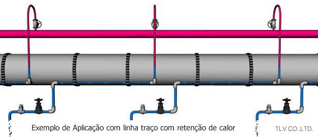 Examples of thermal tracing applications