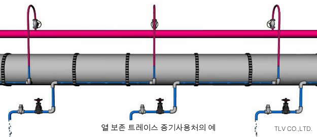 Examples of thermal tracing applications