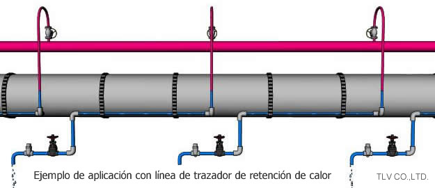 Examples of thermal tracing applications