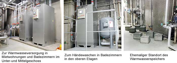 Dampf-Heißwasser-Produktionseinheit schafft neue Nutzfläche