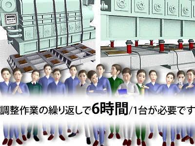 トランシットでの発電機据え付け時の平面度計測の問題点2