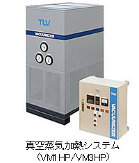 真空蒸気加熱・気化冷却システムVACUUMIZER（バキュマイザー）