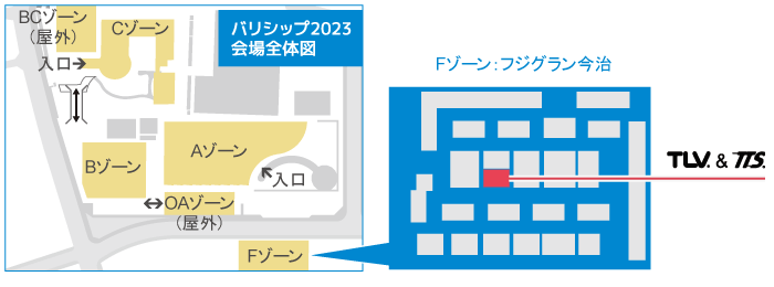 バリシップ2023 会場地図