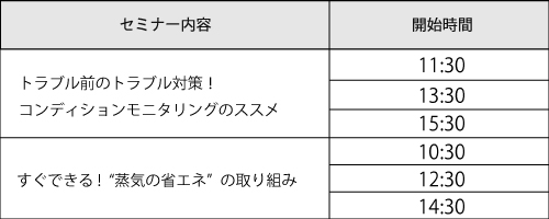ENEX2026のミニセミナー スケジュール