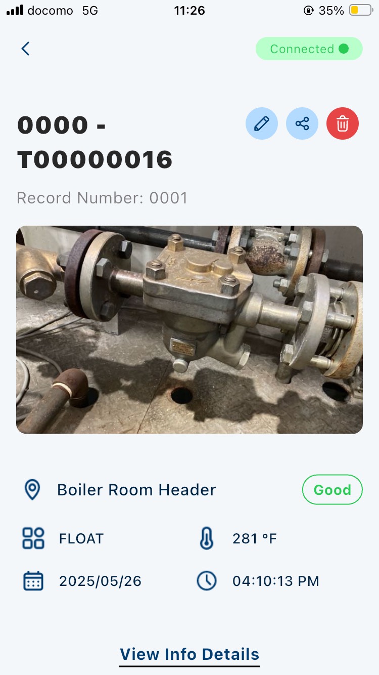 CMRecorder inspection location