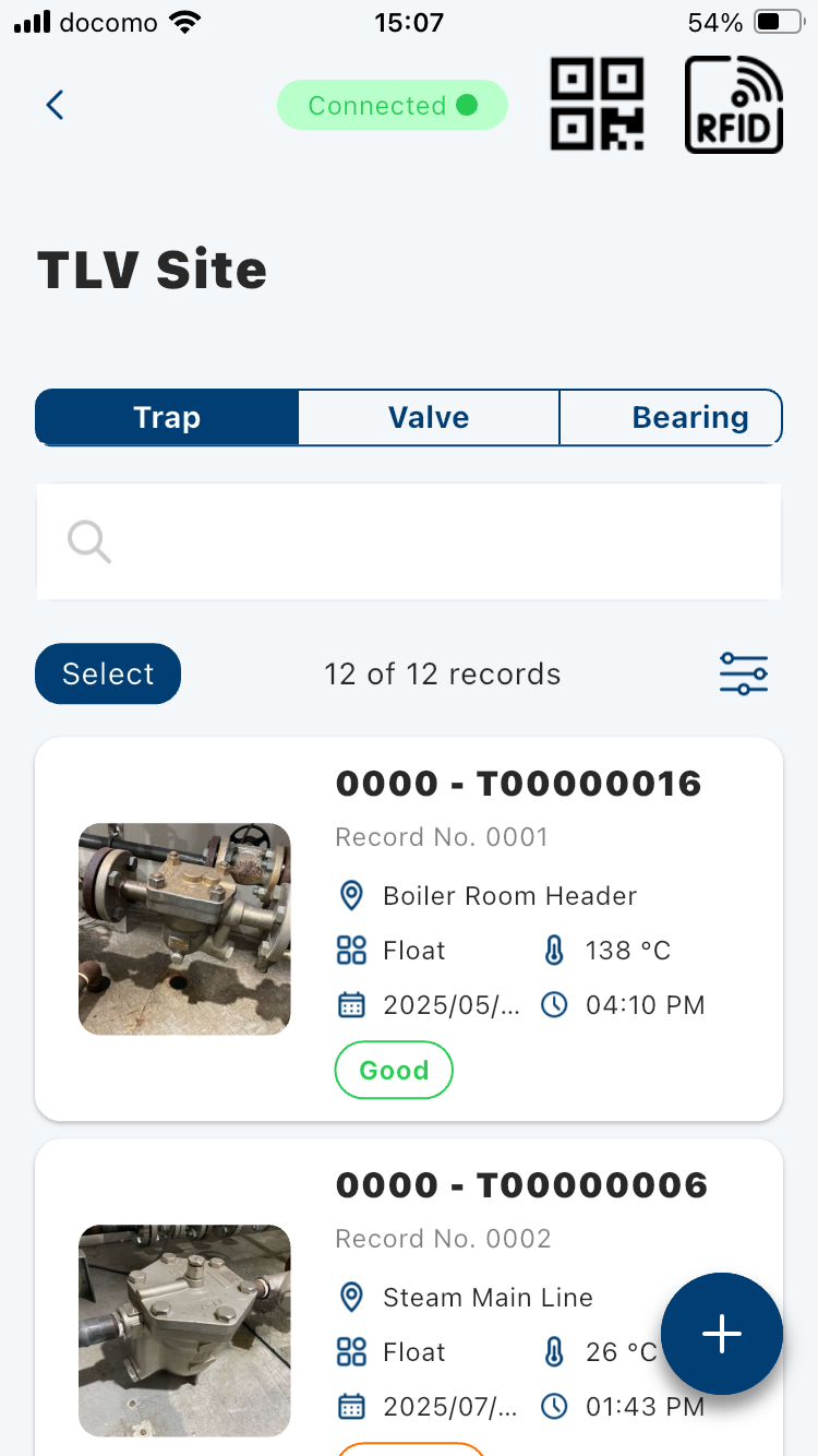 CMRecorder inspection index