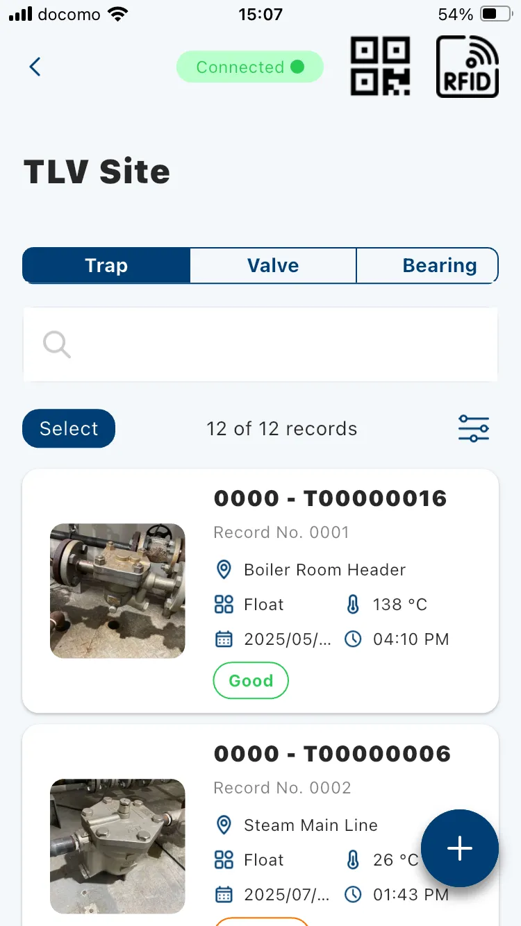 CMRecorder™ App Interface