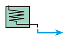 Forcefully drain condensate from equipment with poor drainage